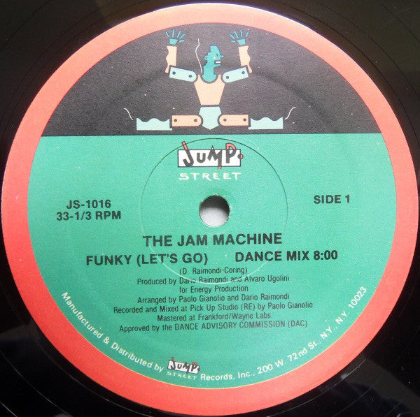 Jam Machine - Funky (Lets Go) - Used Vinyl Record 12"