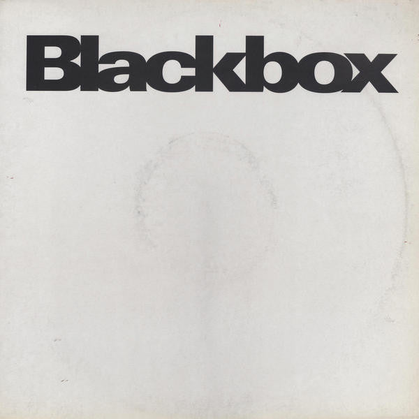 Black Box - Not Anyone - Used Vinyl Record 12"