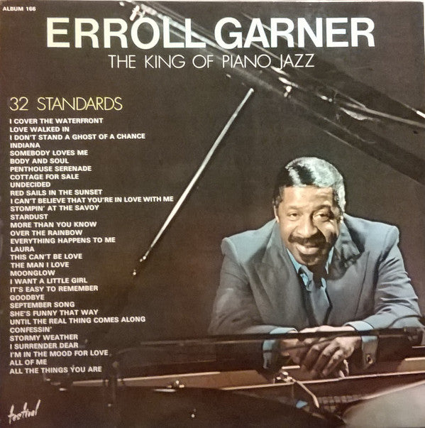 Erroll Garner - King Of Piano Jazz - 32 Standards - Used Vinyl Record