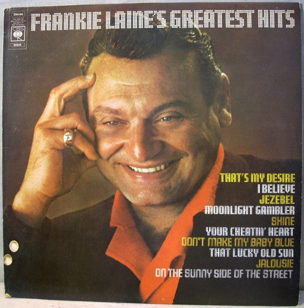 Frankie Laine - 's Greatest Hits - Used Vinyl Record Compilation