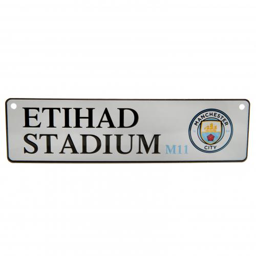 Manchester City FC - Window Sign - Metal Signs
