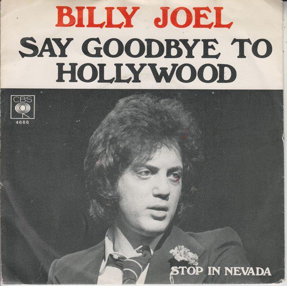 Billy Joel - Say Goodbye To Hollywood - Used Vinyl Record 7"