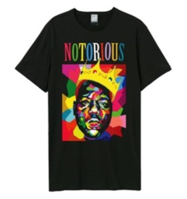 NOTORIOUS BIG - - Geo Crown Am - tshirt - T Shirt - Large