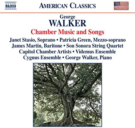 James Martin - George Walker: Chamber Music and Songs - New CD