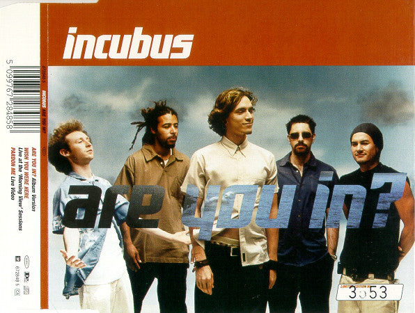 Incubus - Are You In? - Used CD