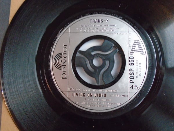 Trans-X - Living On Video - Used Vinyl Record 7"