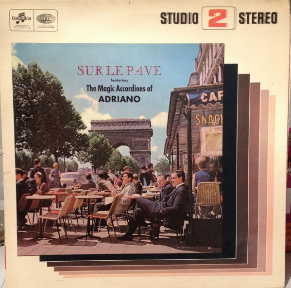Adriano - Sur Le Pave - Used Vinyl Record