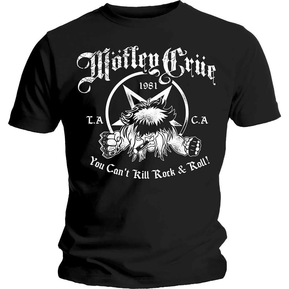 Motley Crue - tshirt - Unisex - Short Sleeves - X-Large