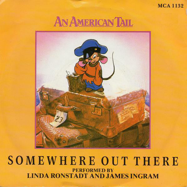 Linda Ronstadt - Somewhere Out There - Used Vinyl Record 7"