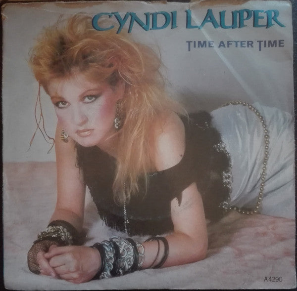 Cyndi Lauper - Time After Time - Used Vinyl Record 7"