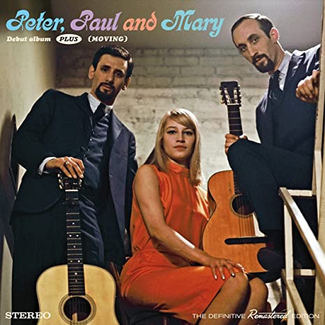 PETER PAUL AND MARY - DEBUT ALBUM / MOVING - CD