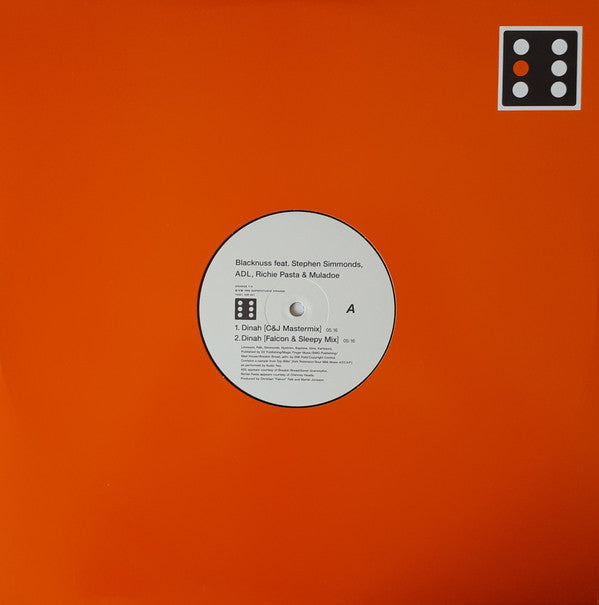 Blacknuss - Dinah - Used Vinyl Record 12"
