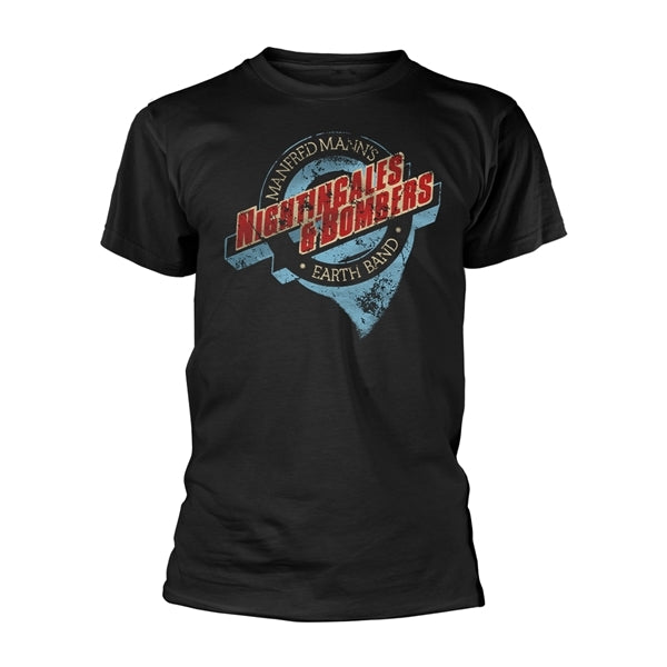 MANFRED MANN'S EARTH - NIGHTINGALES & - tshirt - T Shirt - Size S