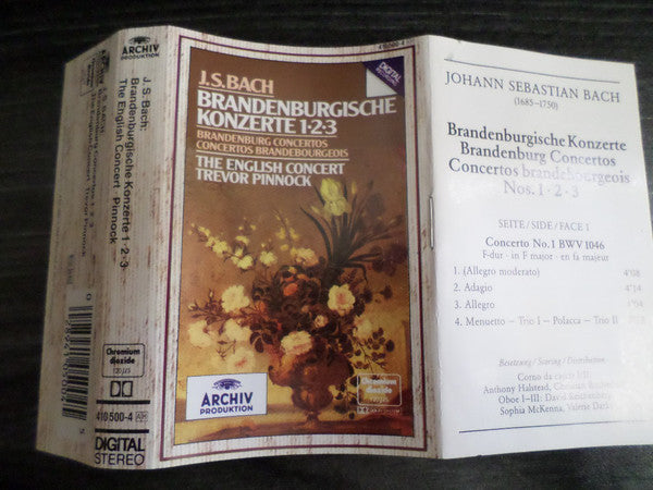 Johann Sebastian Bac - Brandenburgische Konzerte 1 • 2 • 3 - Used