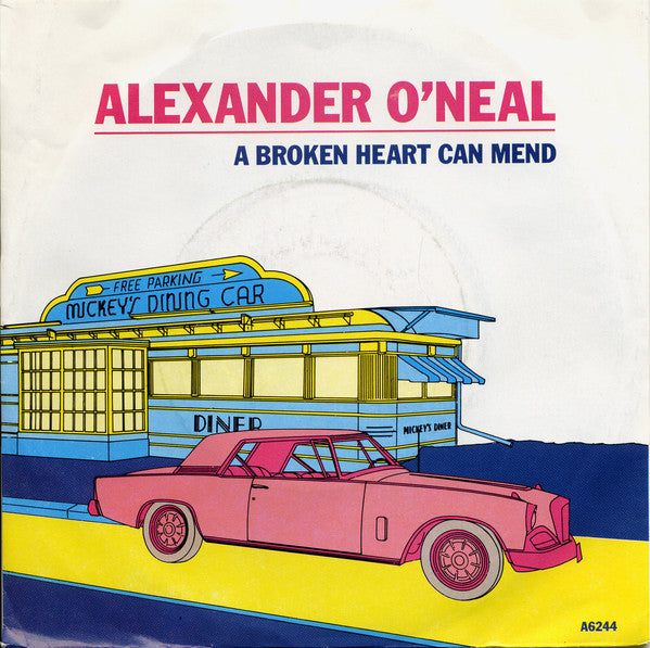 Alexander O'Neal - A Broken Heart Can Mend - Used Vinyl Record 7"