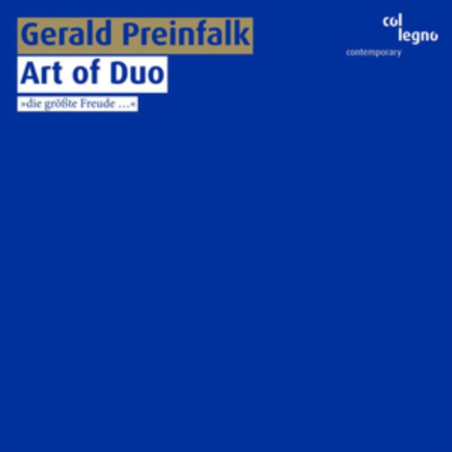 PREINFALK - :ART OF DUO - CD