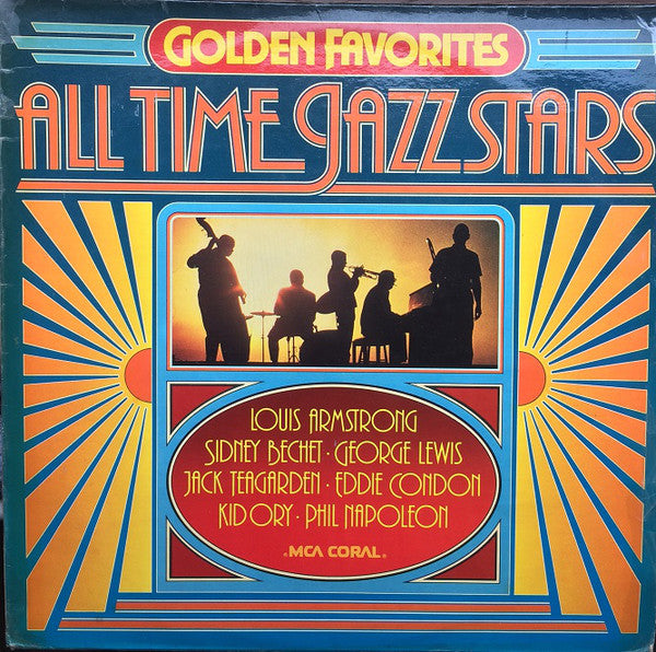Various - Golden Favorites - All Time Jazz Stars - Used Vinyl Record