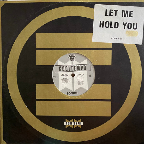 Sonique - Let Me Hold You - Used Vinyl Record 12"