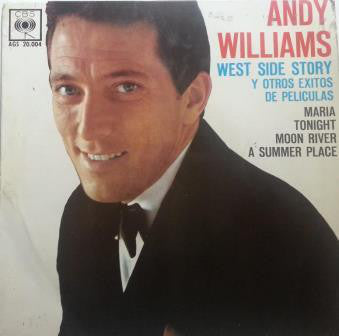 Andy Williams - West Side Story Y Otros Exitos De Peliculas - Used V