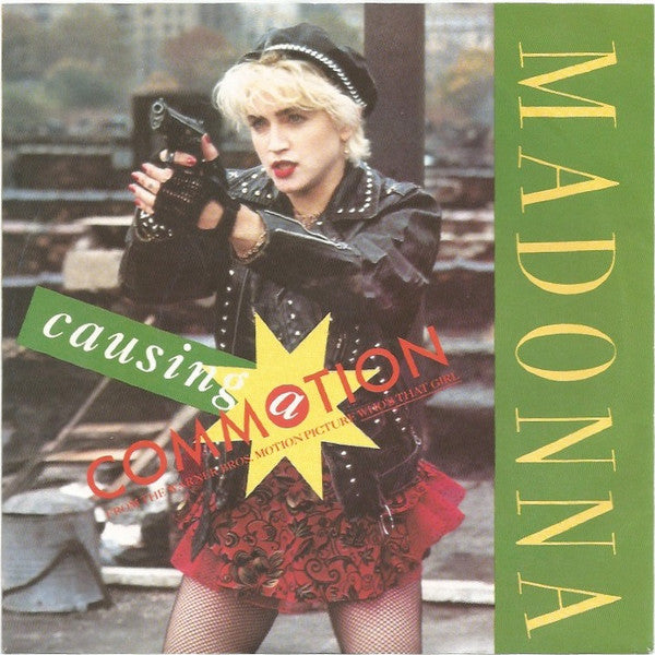 Madonna - Causing A Commotion - Used Vinyl Record 7"