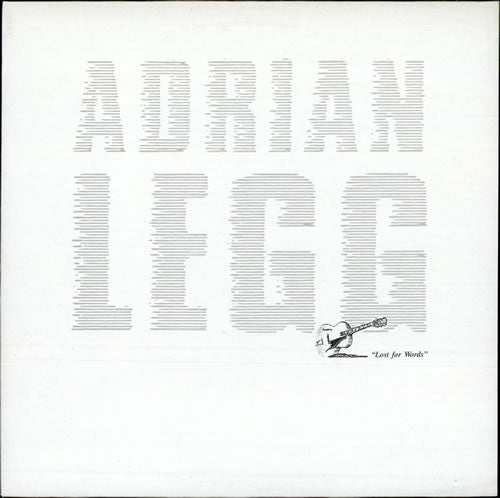 Adrian Legg - Lost For Words - Used Vinyl Record