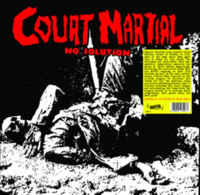 COURT MARTIAL - No Solution: Singles & Demos 1981/1982 (Teal Vinyl) -