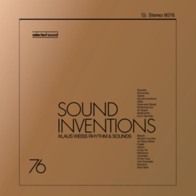 Klaus Weiss Rhythm & - Sound Inventions - Vinyl Record