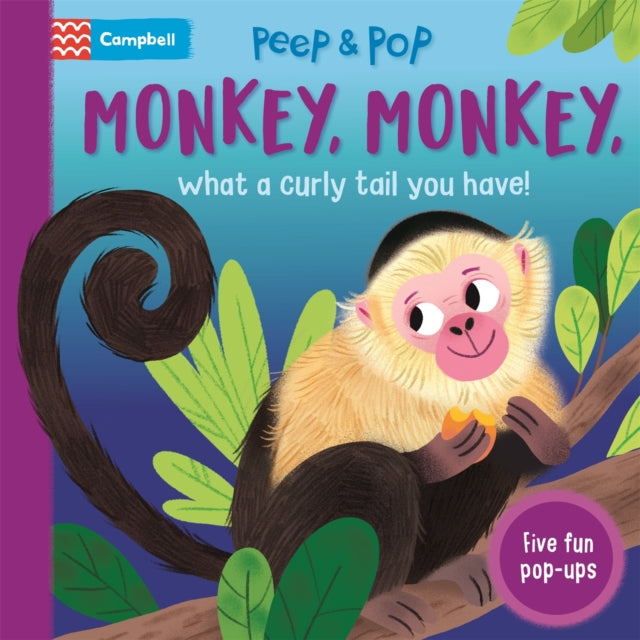 Campbell Books - Monkey, Monkey, What A Curly Tail You Have! - Board b