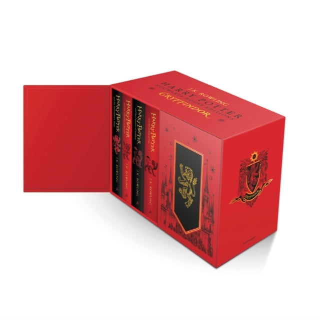 J.K. Rowling - Harry Potter Gryffindor House Editions Hardback Box Set
