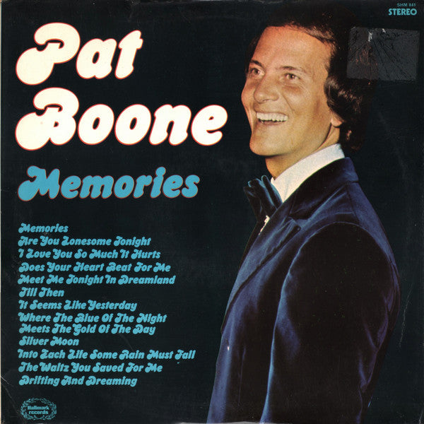 Pat Boone - Memories - Used Vinyl Record