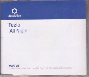 Tezla - All Night - Used CD