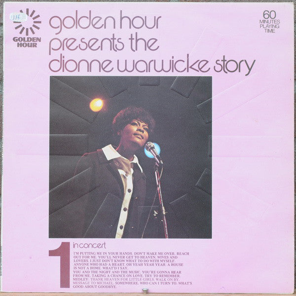 Dionne Warwick - Golden Hour Presents The e Story Part 1 - In Concert