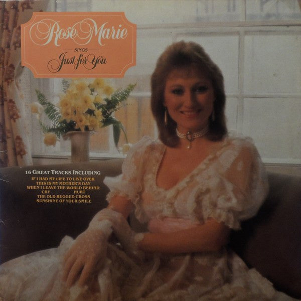 Rose Marie - Sings Just For You - Used Vinyl Record