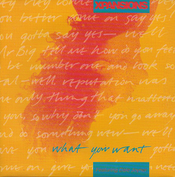 Xpansions - What You Want - Used Vinyl Record 7"