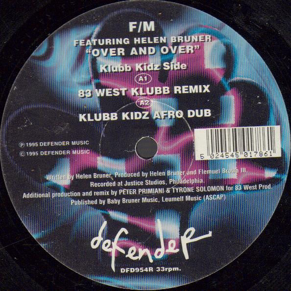 F/M - Over And Over - Used Vinyl Record 12"
