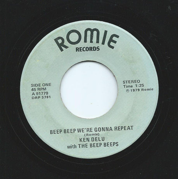 Ken Delu - Beep Beep we're gonna repeat - Used Vinyl Record 7"