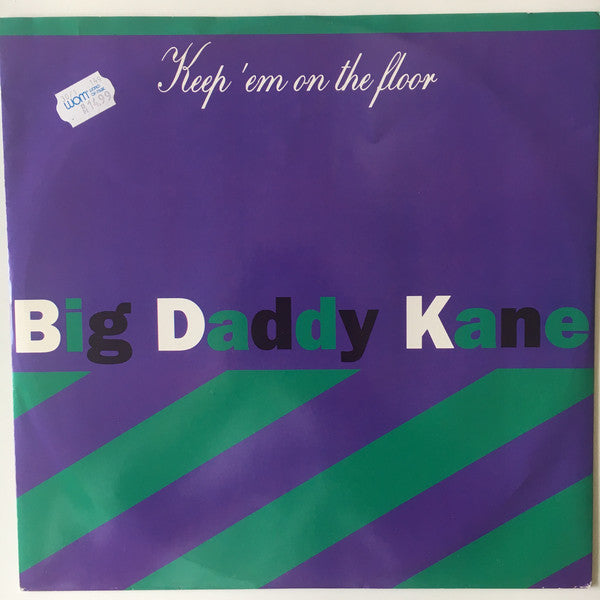 Big Daddy Kane - Keep 'Em On The Floor - Used Vinyl Record 12"