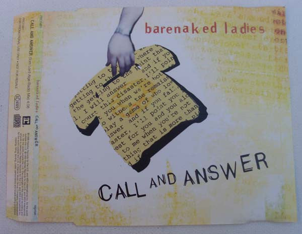 Barenaked Ladies - Call And Answer - Used CD