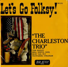 Charleston Trio - Let's Go Folksy! - Used Vinyl Record 7"