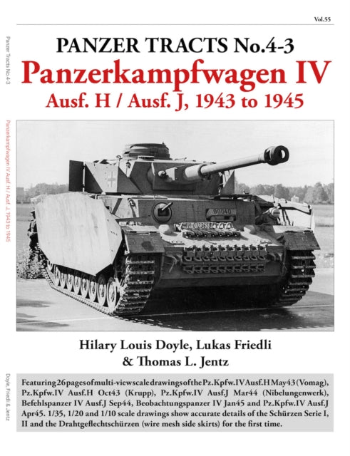 Thomas Jentz - Panzer Tracts No.4-3: Panzerkampfwagen IV Ausf.H and J