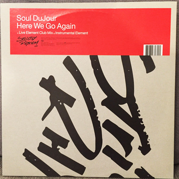 Soul DuJour - Here We Go Again - Used Vinyl Record 12"