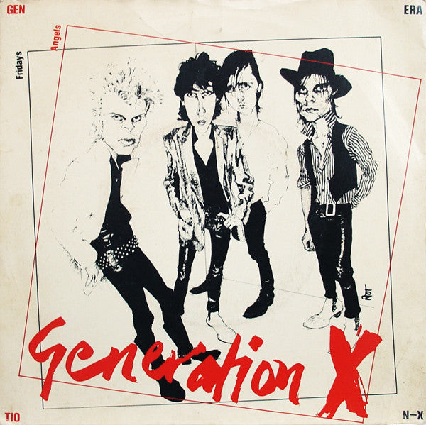 Generation X - Fridays Angels - Used Vinyl Record 7"