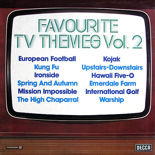 Ray Martin And His O - Favourite TV Themes Vol. 2 - Used Vinyl Recor
