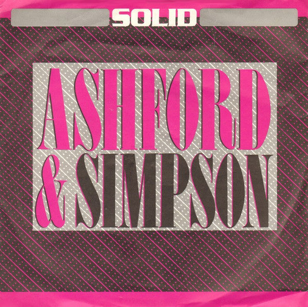 Ashford & Simpson - Solid - Used Vinyl Record 7"