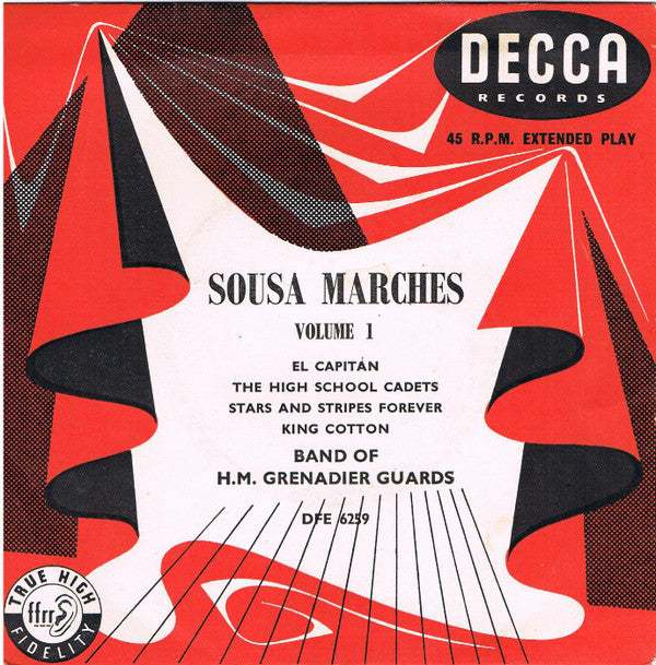 Band Of The Grenadie - Sousa Marches Volume 1 - Used Vinyl Record 7"