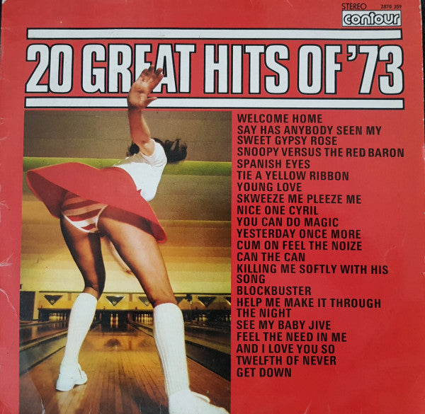 Unknown Artist - 20 Great Hits Of '73 - Used Vinyl Record