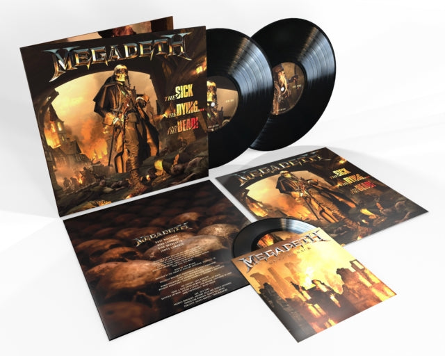 MEGADETH - SICK, THE DYING.. -LP+7"- - Vinyl