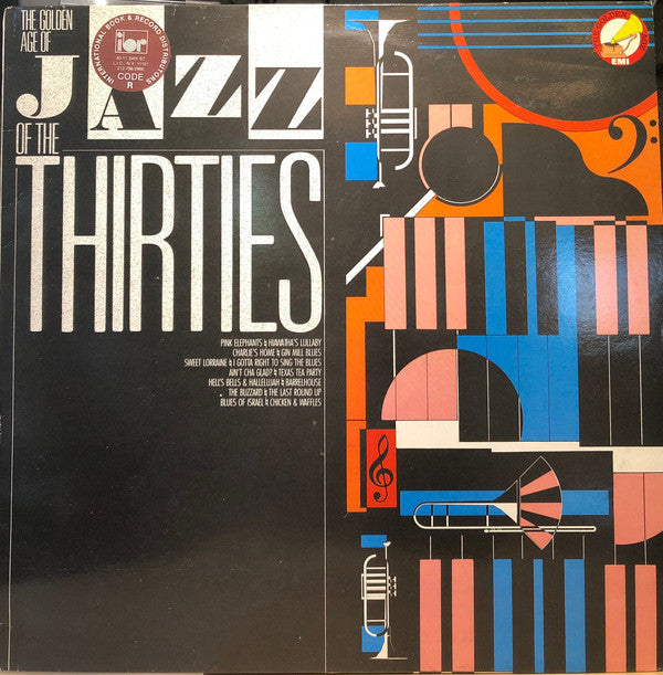 Various - Golden Age Of Jazz Of The Thirties - Used Vinyl Record