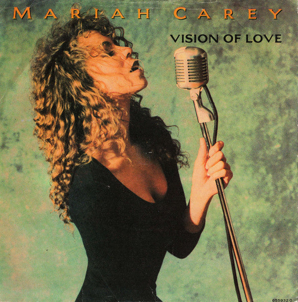 Mariah Carey - Vision Of Love - Used Vinyl Record 7"