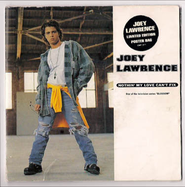 Joey Lawrence - Nothin' My Love Can't Fix - Used Vinyl Record 7"